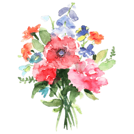 GiftCardImage-blombukett-vattenfarg