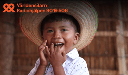 Starkt engagemang för Världens Barn – 68 miljoner kr insamlat till barns rättigheter världen över